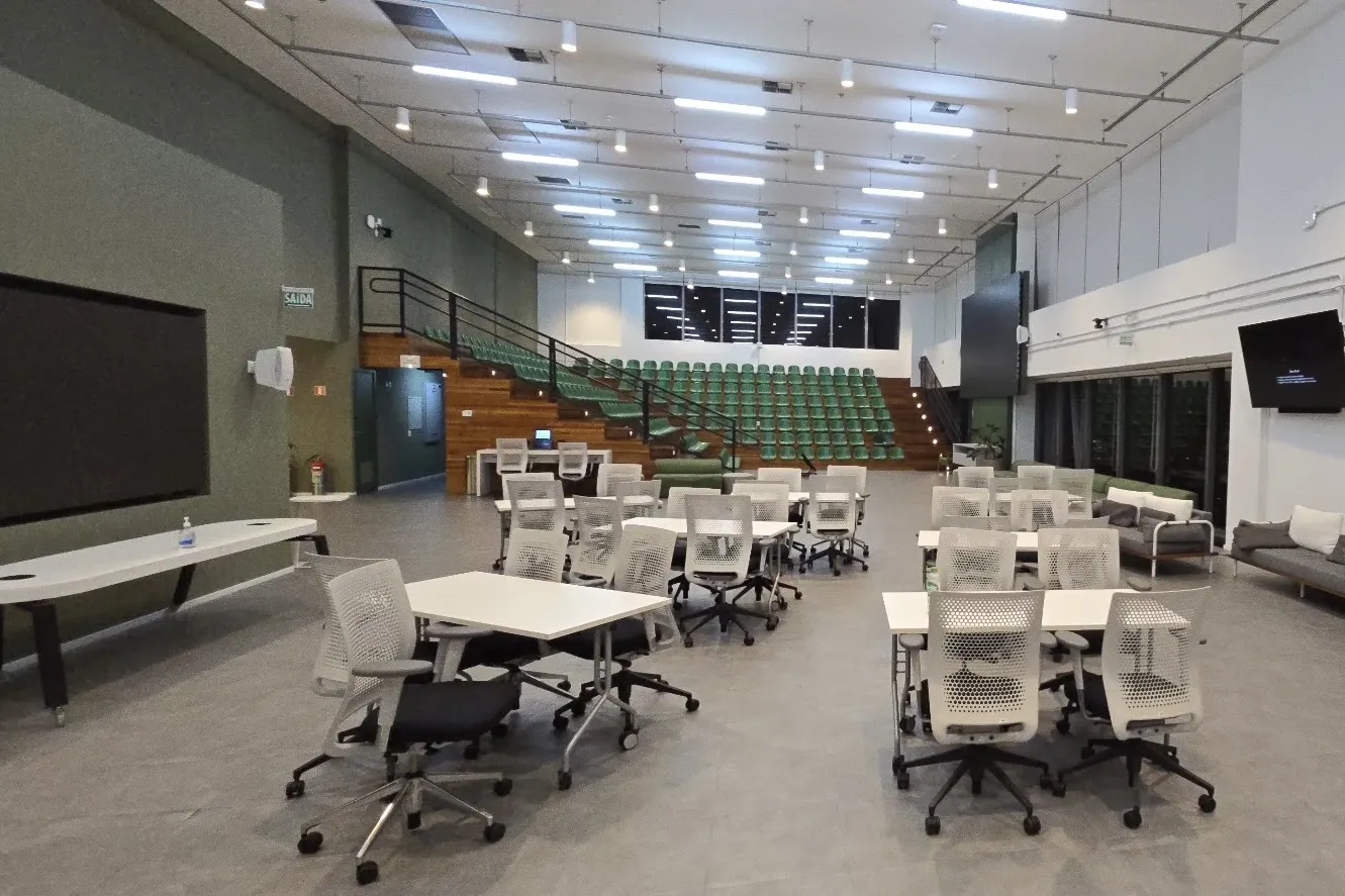 Arena de eventos implantada pela AVexperts